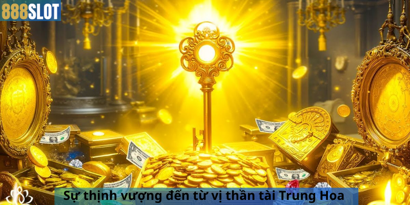 Sự thịnh vượng đến từ vị thần tài Trung Hoa