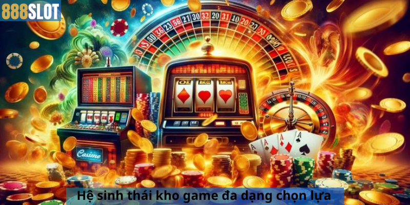 Hệ sinh thái kho game đa dạng chọn lựa